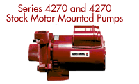 Series 4270 and 4270 Stock Motor Mounted Pumps